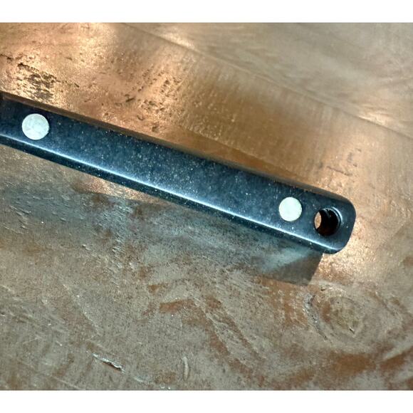 Vintage Ekco Flint Stainless Steel Carving Fork 2 Prong 12" Meat Utensil - Picture 4 of 6